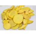 Melocotón amarillo liofilizado 100% natural Características de la fruta de aperitivo de alta calidad
